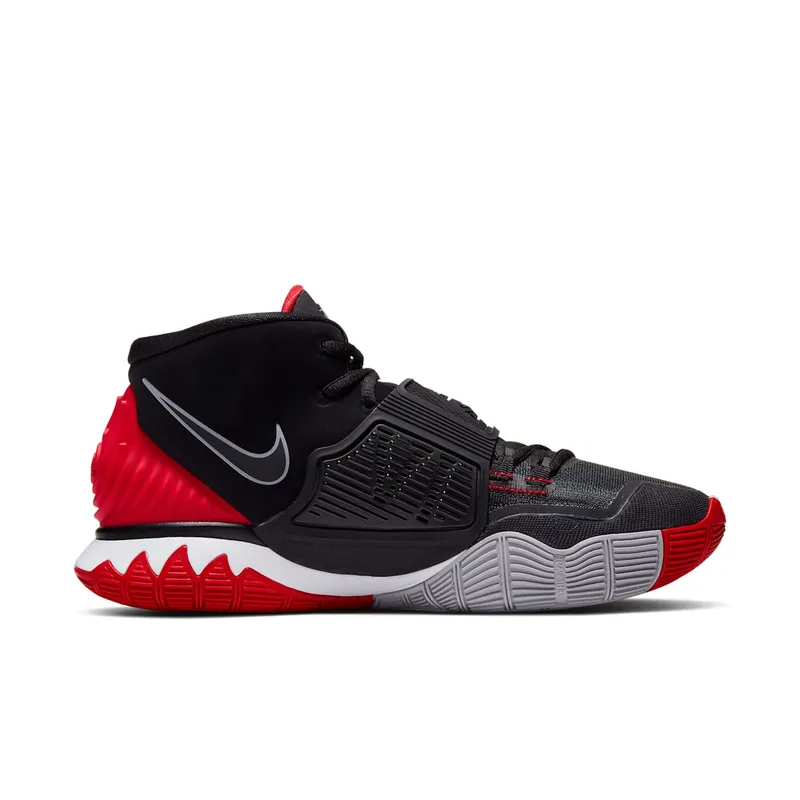 Nike Kyrie 6 Bred Black/Black-University Red-White (BQ4630-002)