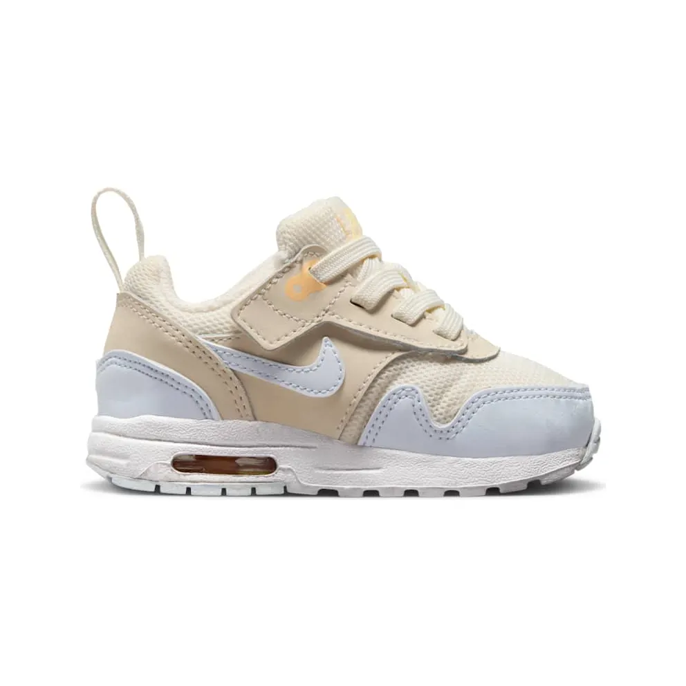 Nike Air Max 1 EasyOn Pale Ivory Melon Tint White Football Grey (DZ3309-102)
