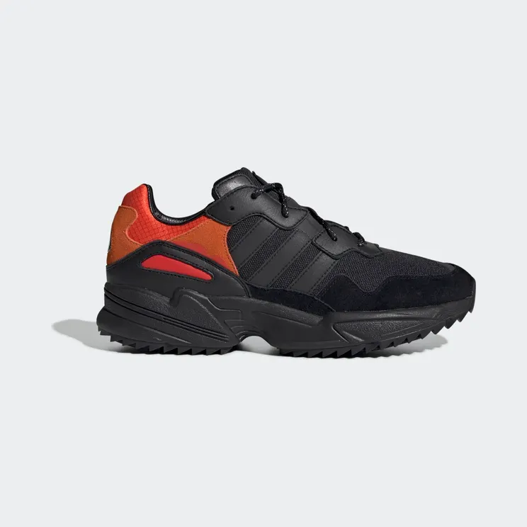 Adidas Yung-96 Trail ‘Black Flash Orange’ Core Black/Trace Grey Metallic/Flash Orange (EE5592)