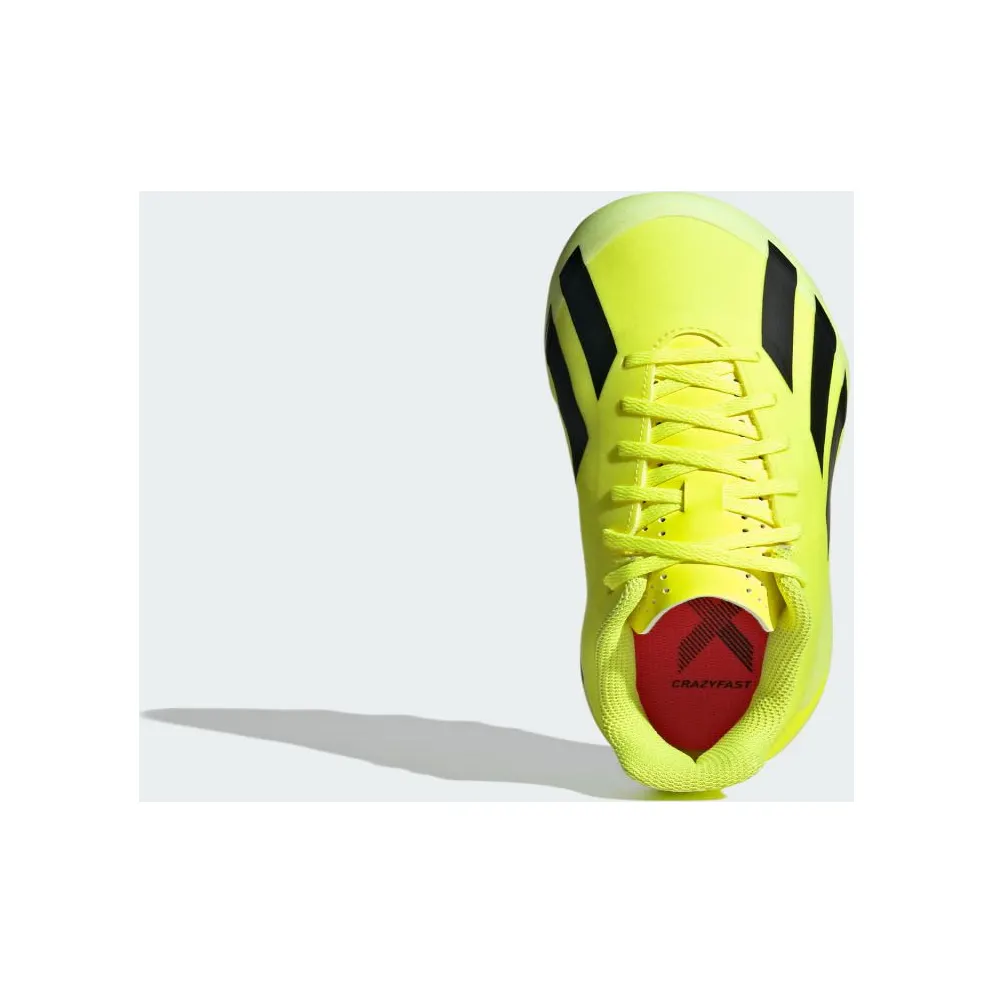 adidas X Crazyfast Club FG Team Solar Yellow 2 Core Black Cloud White (IG0618)
