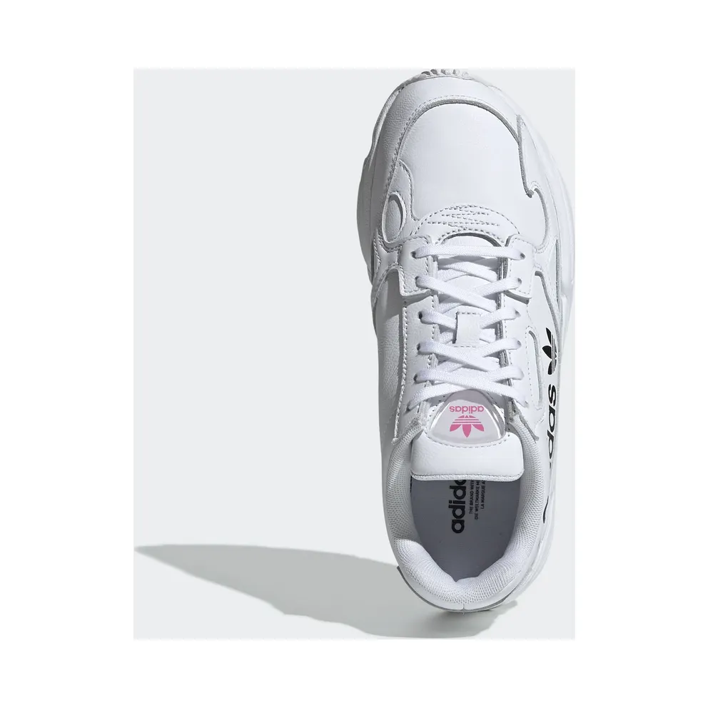 adidas Falcon Big Logo White (W) Cloud White/Cloud White/Core Black (EG7652)