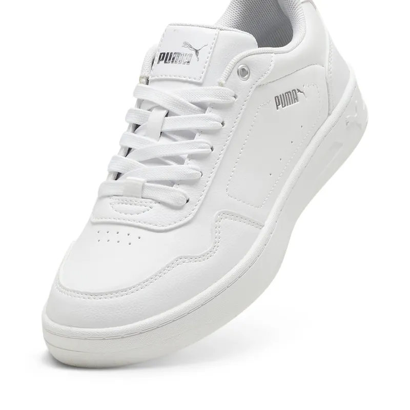 Puma Court Classy “Puma White / Puma Silver” (395021_01)