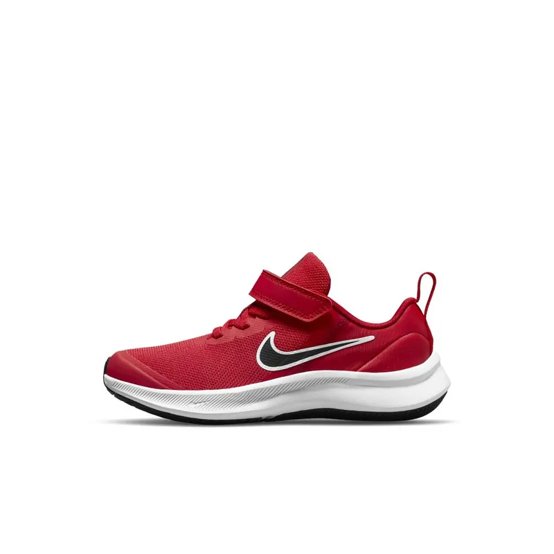 Nike Star Runner 3 Younger Kids’ Red 50% Sustainable Materials (DA2777-602)