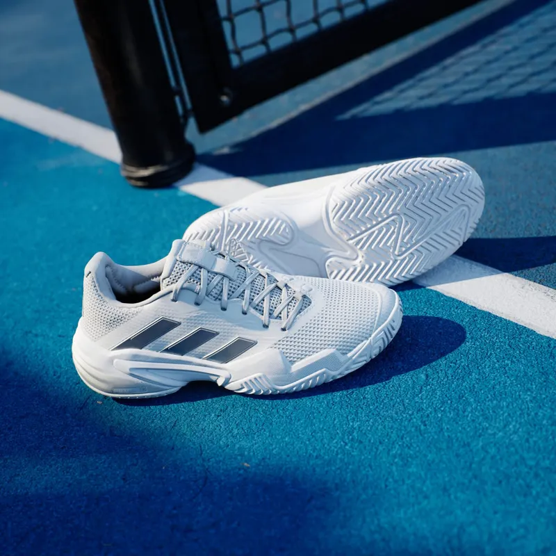 Adidas BARRICADE 13 “CLOUD WHITE CORE BLACK GREY” (IF0407)