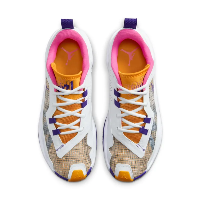 Jordan One Take 4 White Court Purple Canyon Gold (DO7192-100)