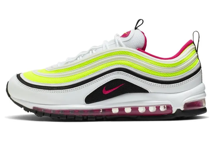 Nike Air Max 97 White Black Volt Rush Pink