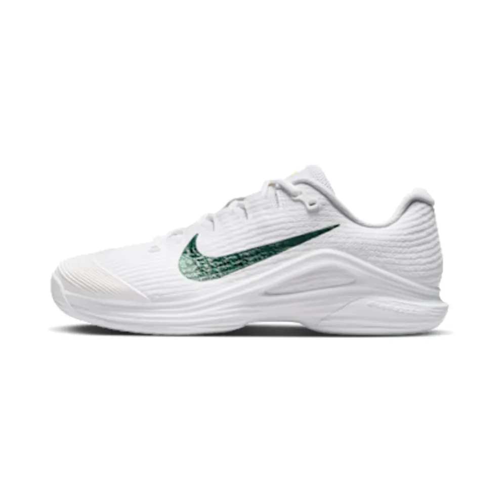 Nike Zoom Vapor 12 PRM Hard Court “White / University Gold / University Red / Gorge Green” (IR0651-100)