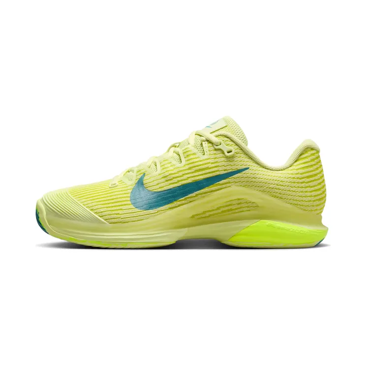 Nike Court Vapor 12 HC Premium “Luminous Green / High Voltage / White / Mineral Teal” (HF7834-300)