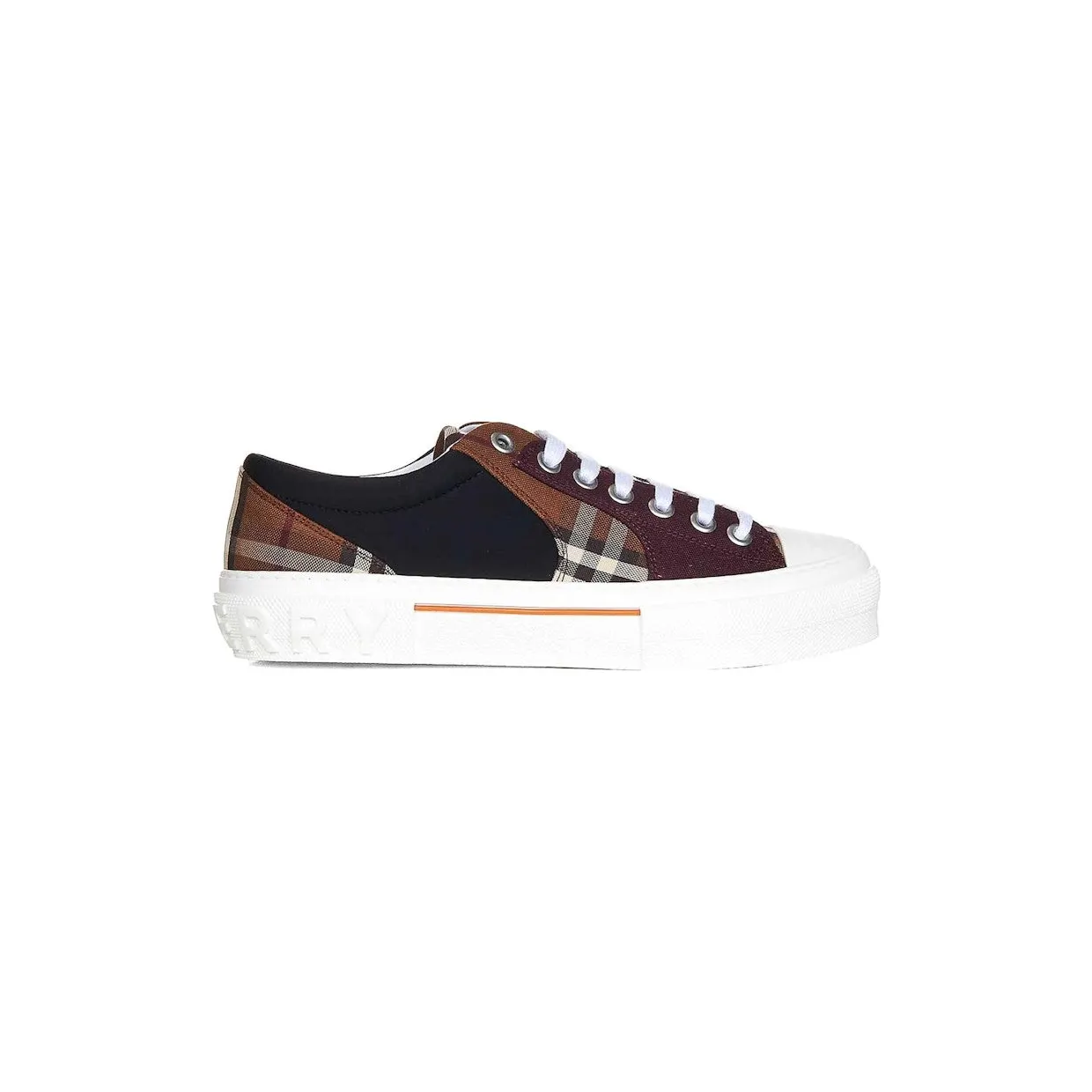 Burberry Vintage Check Kai Low Top Dark Birch Brown (8064266)