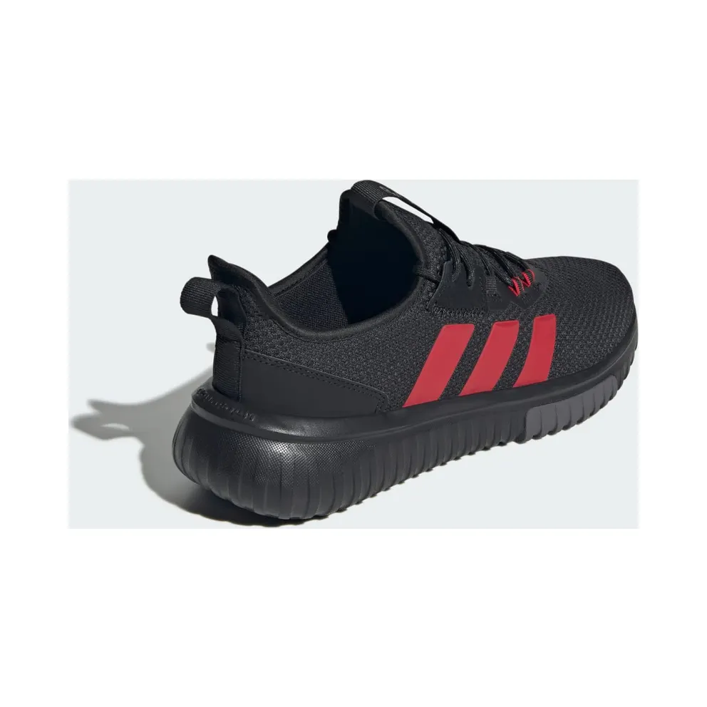adidas Kaptir 4.0 “Core Black / Better Scarlet / Carbon” (JR8528)