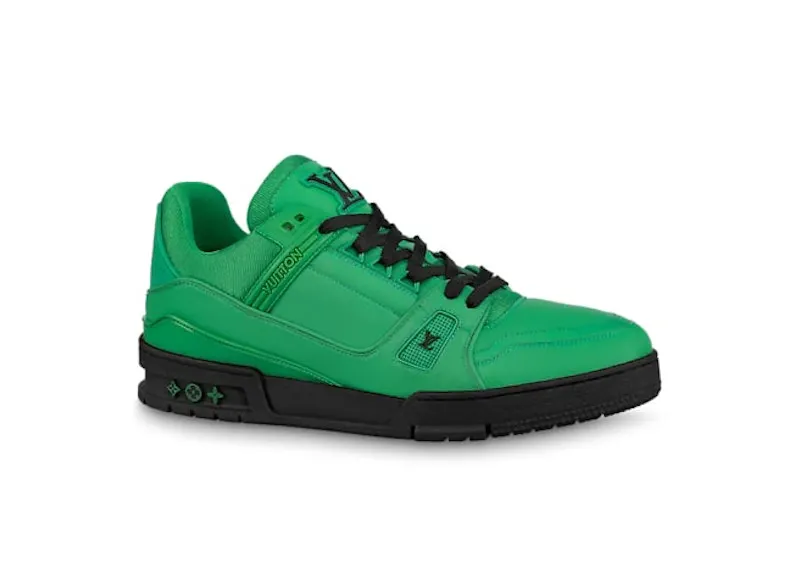 Louis Vuitton LV Trainer Green Black (1A9FI0)