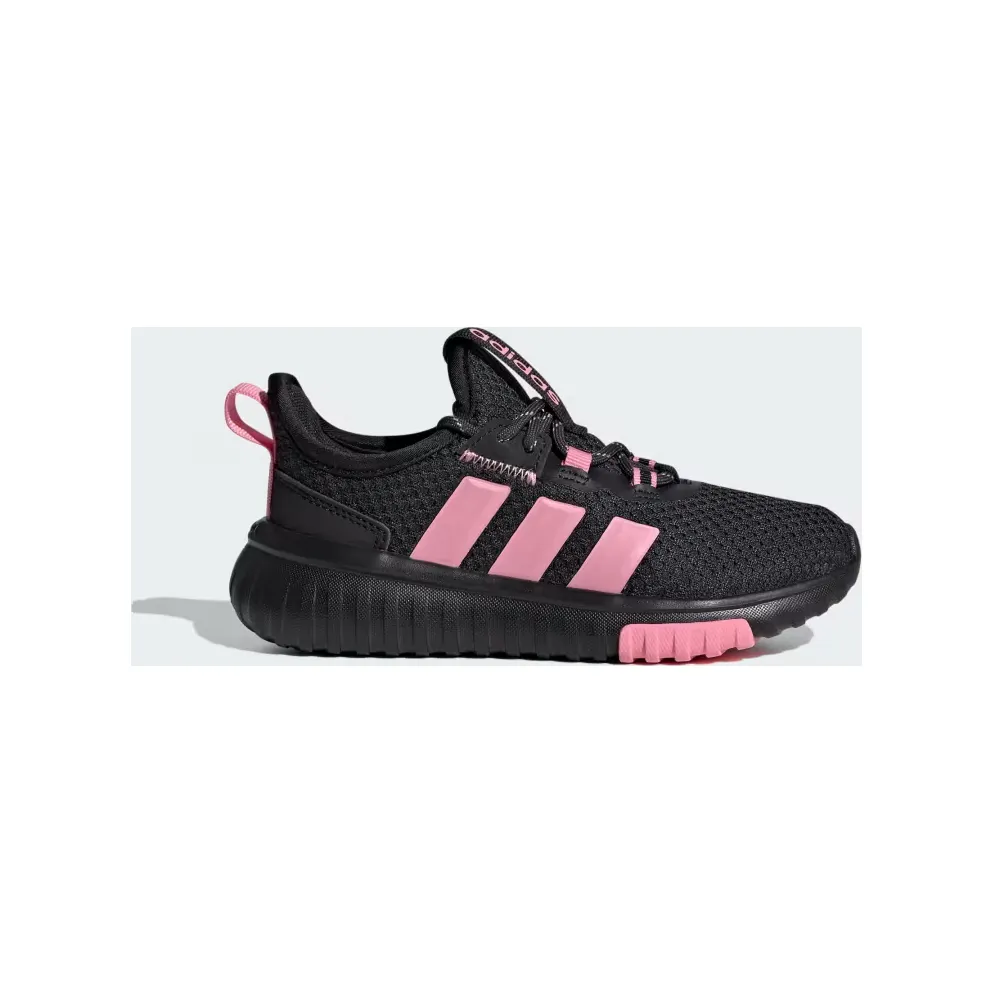 adidas Kaptir 4.0 Shoes Kids “Core Black / Bliss Pink / Carbon” (KJ8111)