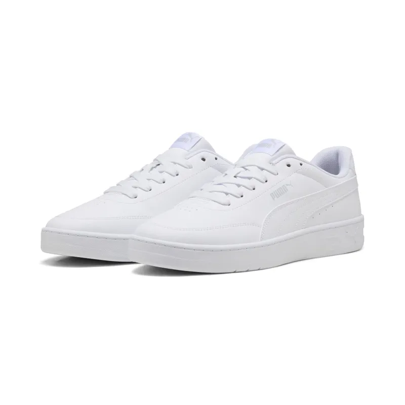 Puma Court Classic Clean “Puma White / Cool Light Gray” (402223_02)