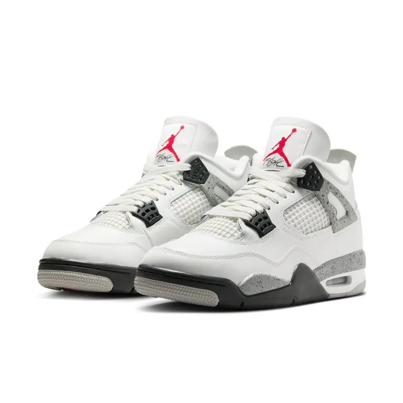 Jordan Air Jordan 4 “Summit White/Fire Red/Tech Grey/Black” (FV5029-100)