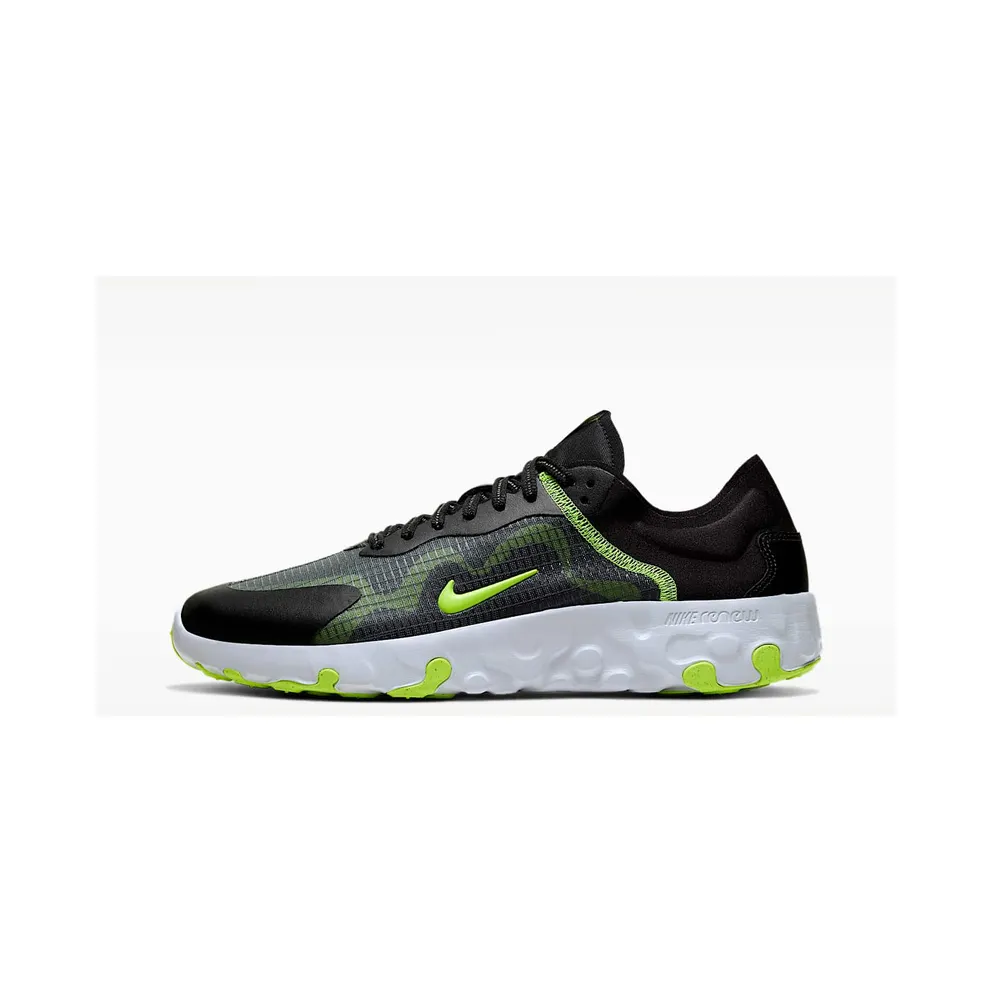 Nike Renew Lucent “Black / Pure Platinum / Dark Grey / Volt” (BQ4235-005)