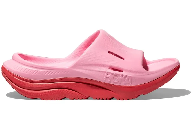 Hoka One Ora Recovery Slide 3 Peony Cerise (1134471-PNYC)