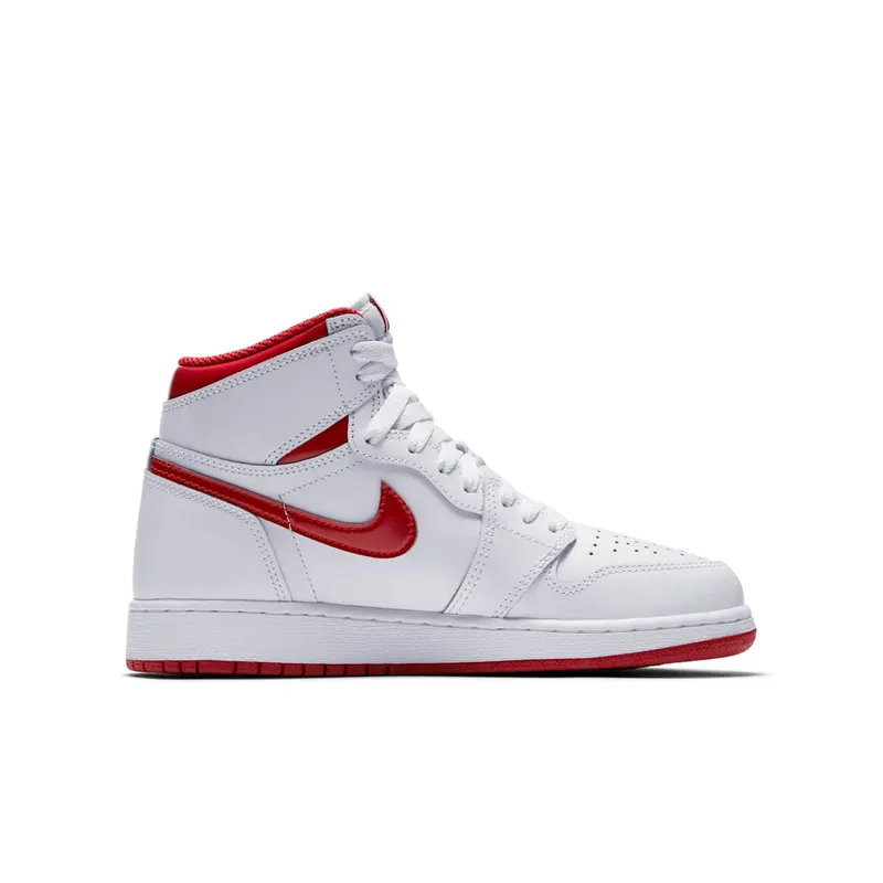 Jordan 1 Retro Metallic Red 2017 (GS) White/Varsity Red (575441-103)
