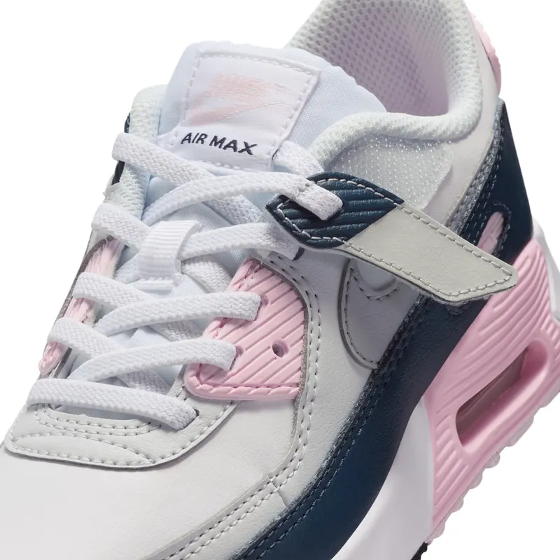Nike Air Max 90 White / Pink Foam / Armory Navy (IH1417-134)