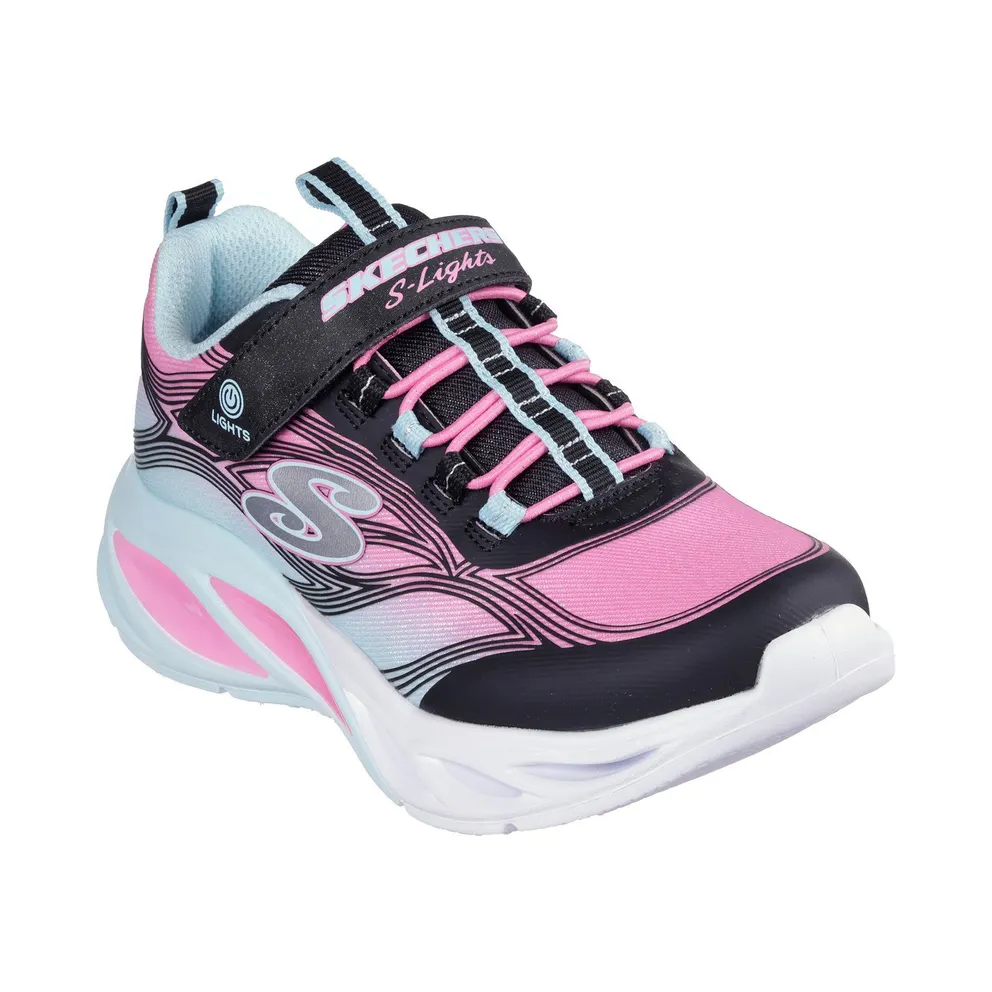 Skechers S-Lights “Cosmic Glow” (303712LBKMT)