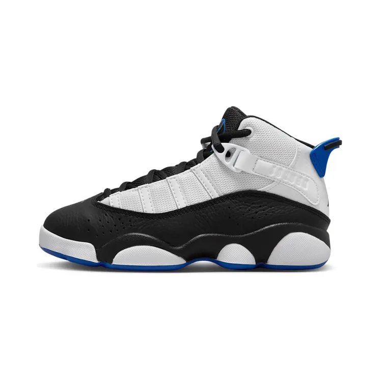 Jordan 6 Rings “White / Black / Game Royal” (323432-142)