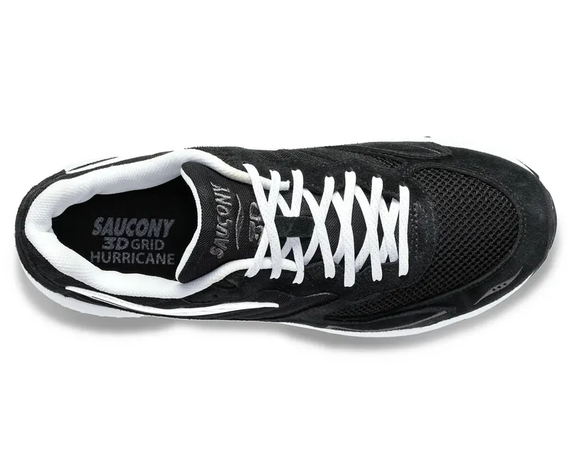 Saucony 3D Grid Hurricane Black White (S70699-2)
