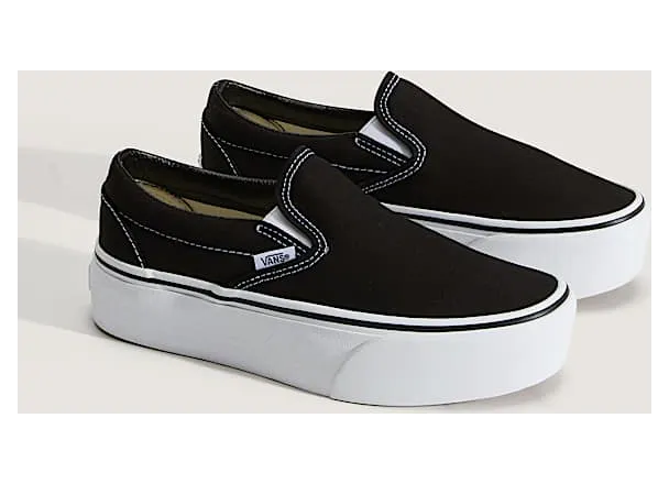 Vans Classic Slip-On Stackform Black White (VN0A7Q5RBMX)