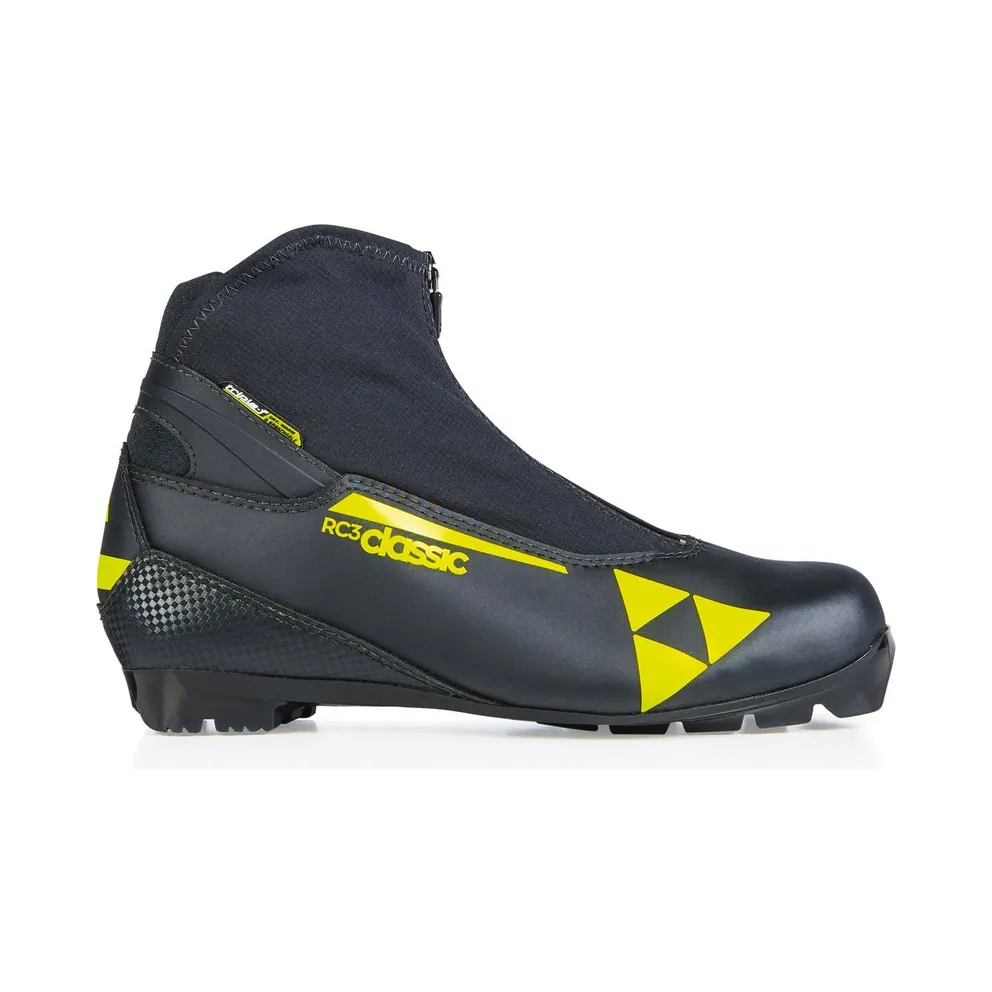 Fischer RC3 Classic Men Cross-country Ski Boots, Black (S17221)