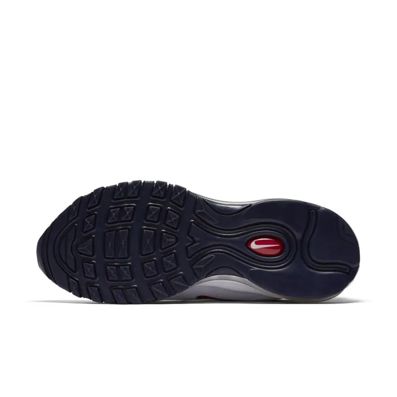 Nike Air Max 97 Red Crush (W) White/Red Crush-Blackened Blue (921733-102)