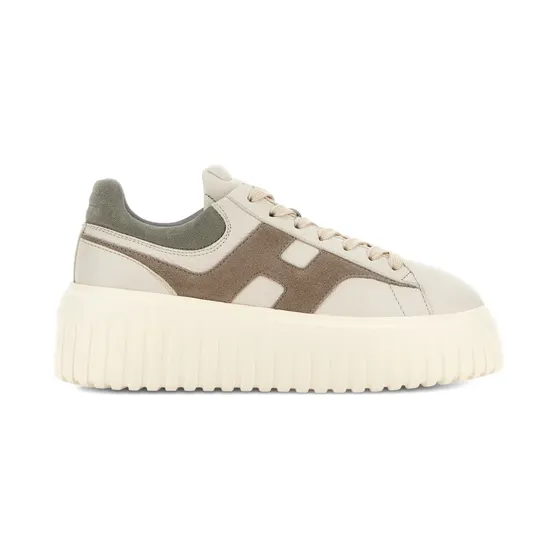Hogan H-Stripes sneakers – Beige (HXW6450FE91UXI)