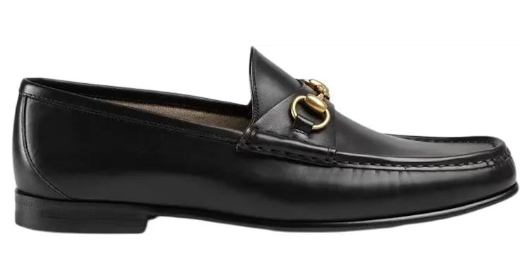 Gucci 1953 Horsebit Loafer Black Leather (307929 BLM00 1000)