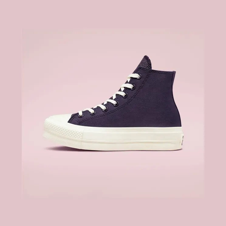 Converse Chuck Taylor All Star Lift Platform Jacquard Camo Dark Raisin/dark Raisin/egret (A00887C)