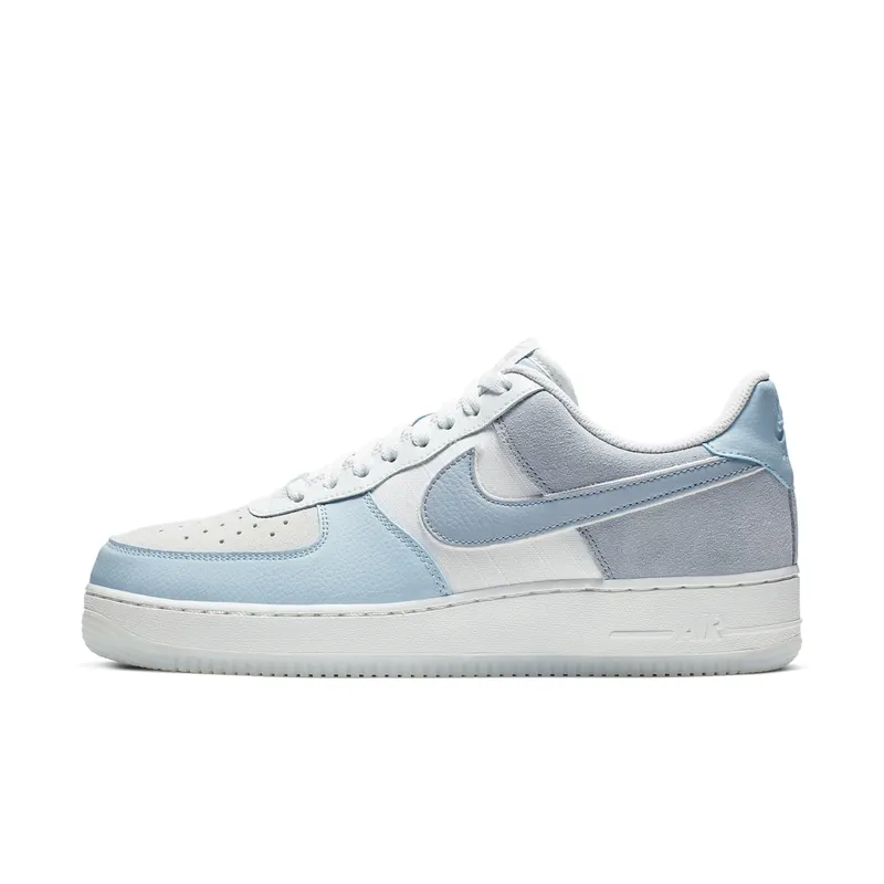 Nike Air Force 1 Low Light Armory Blue Obsidian Mist Light Armory Blue/Obsidian Mist-Off White (AO2425-400)