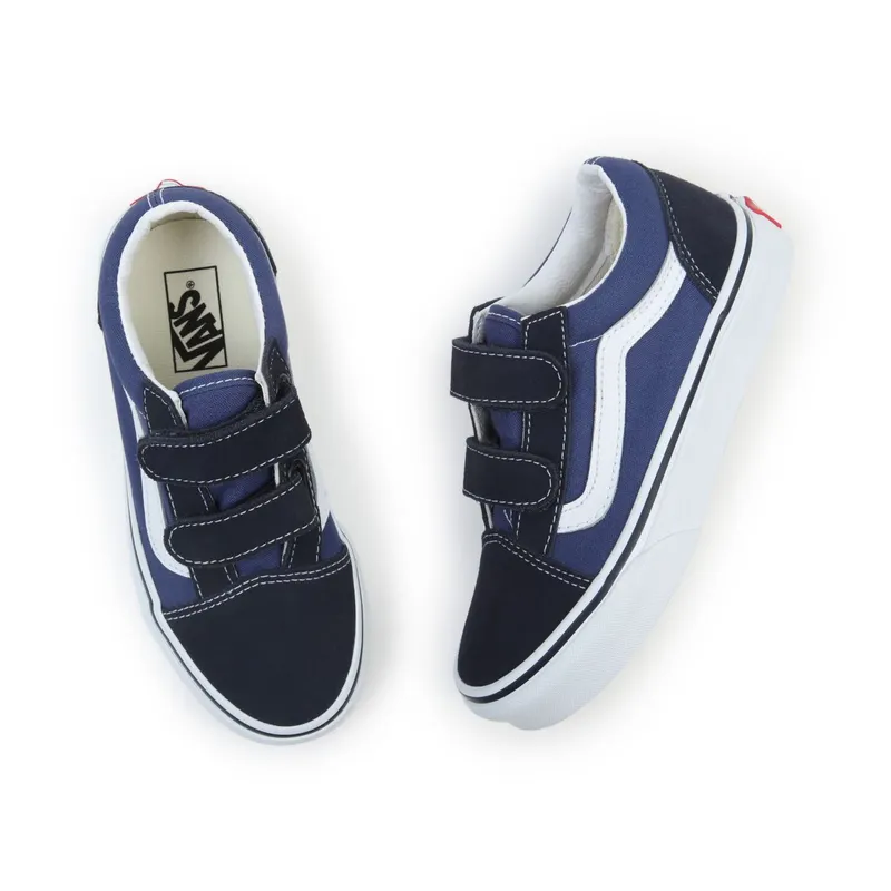 Vans Kids Navy Old Skool V Little Kids (VN000VHENWD1)