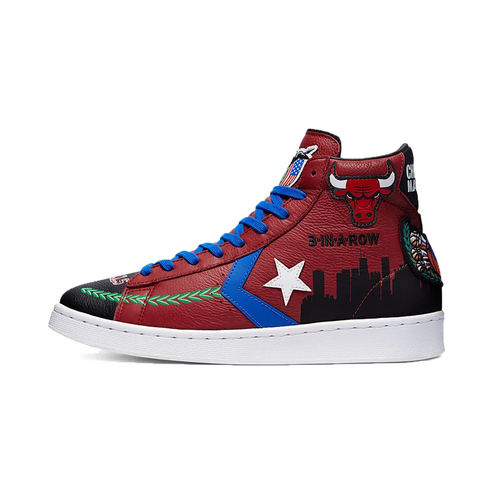 Converse x Chinatown Market “Chicago Bulls Championship Jacket” Pro Leather Hi (171241C)