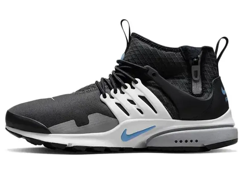 Nike Air Presto Mid Utility Antracite Summit White Particle Grey University Blue (DC8751-002)