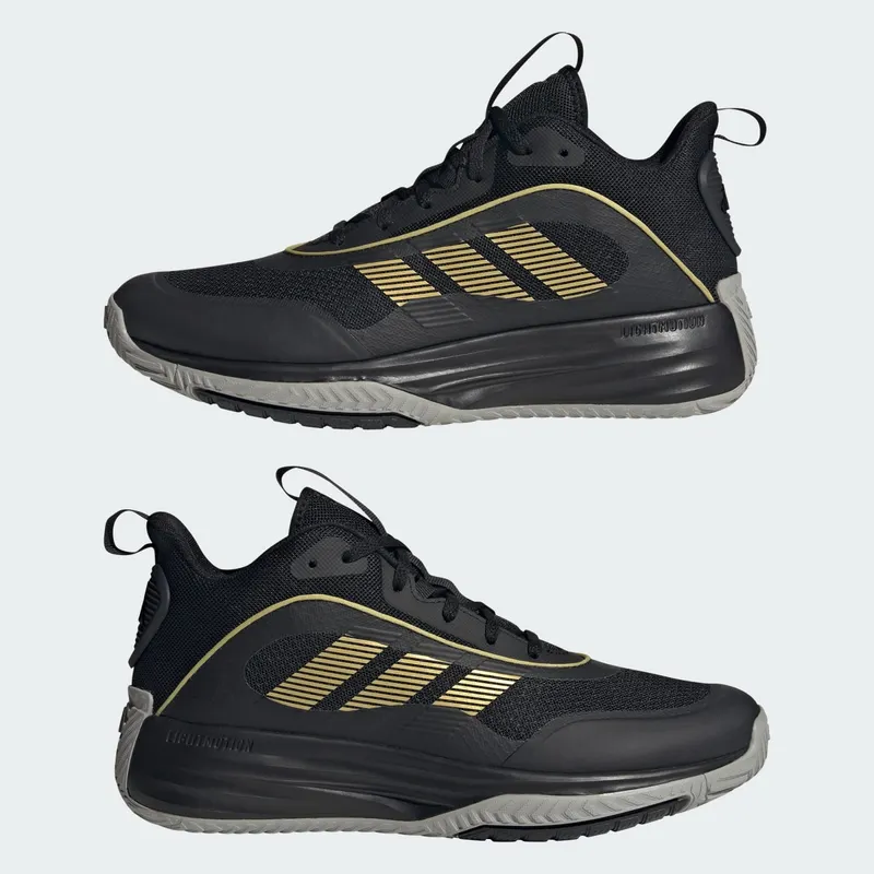 Adidas Own the Game 3 Core Black / Gold Metallic / Mgh Solid Grey (IF4566)
