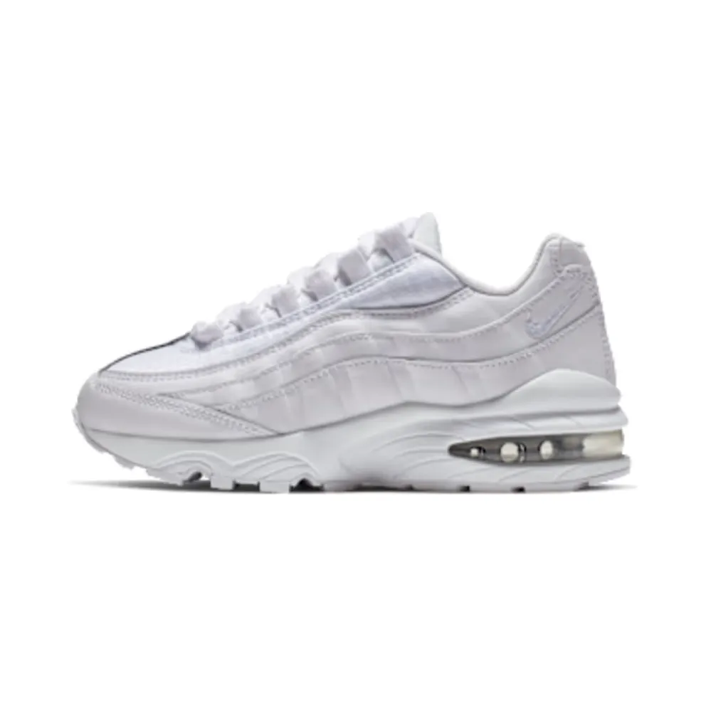 Nike Air Max 95 White Metallic Silver (GS) White/Metallic Silver (905348-104)