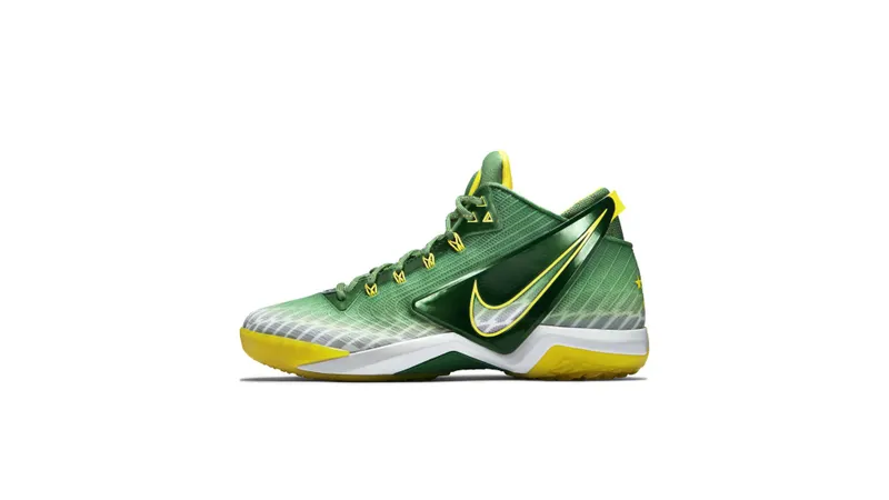 Nike Zoom Field General Oregon Ducks Apple Grey/White-Yellow Strike (654859-371)