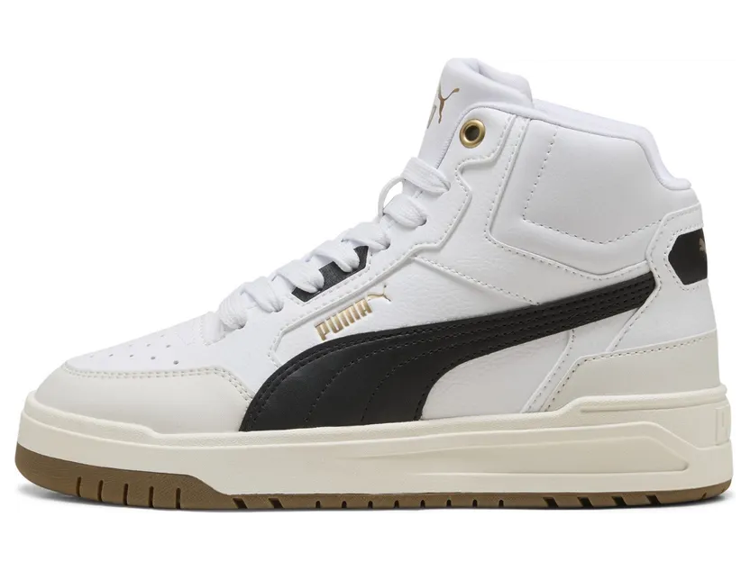 Puma Shuffle Downtown Mid “Puma White / Puma Black / Vapor Gray” (403743_04)