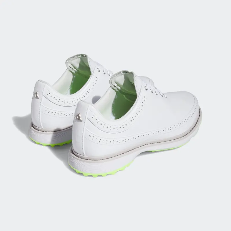 adidas MC80 Spikeless Golf Cloud White Matte Silver Lucid Lemon (ID4748)
