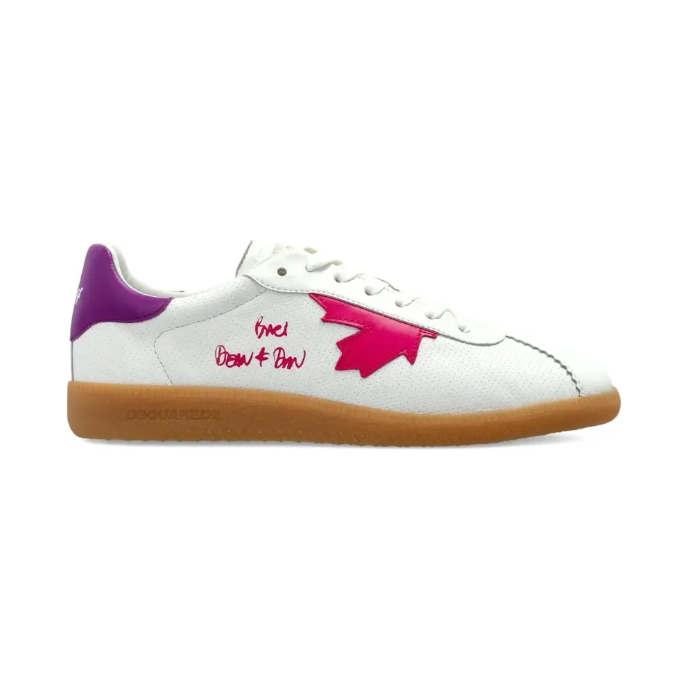 DSQUARED2 Gestreifte Rebel – White (SNW046818908701)