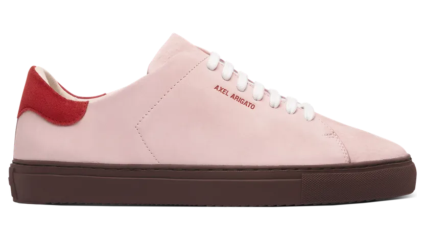 Axel Arigato Clean 90 “Light Pink,Red” (F4625002)