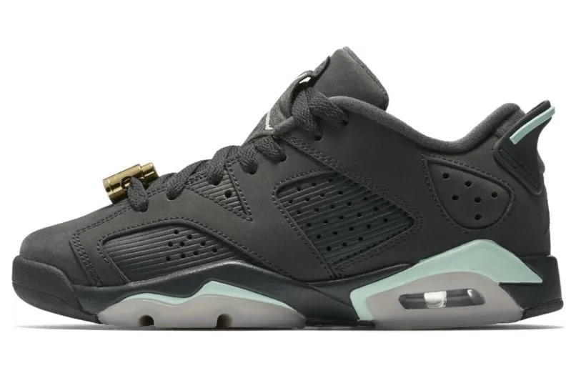 Air Jordan 6 Retro Low GS Mint Foam Anthracite (768878-015)