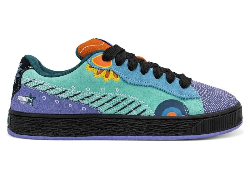 Puma Suede XL Dia De Los Muertos Mint (398409-01)