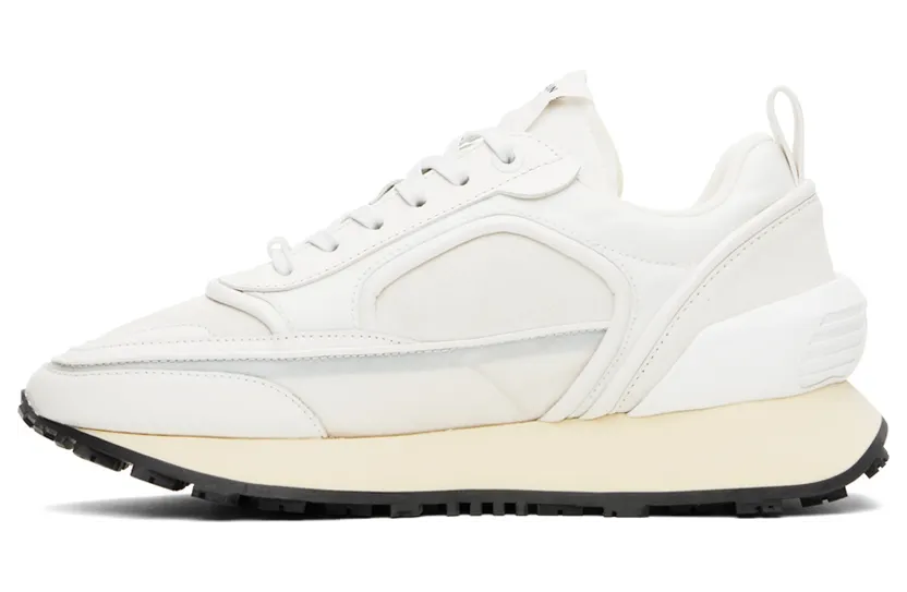 Balmain Off-White Racer Sneakers (YN1VK704TSNY) (3)