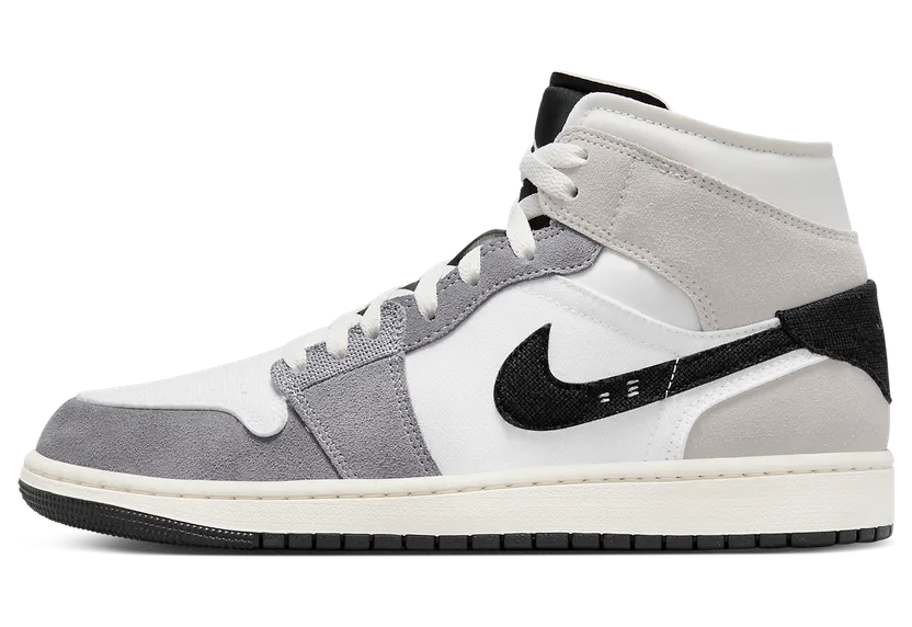 Air Jordan 1 Mid SE Craft “Cement Grey” (DZ4136-002)