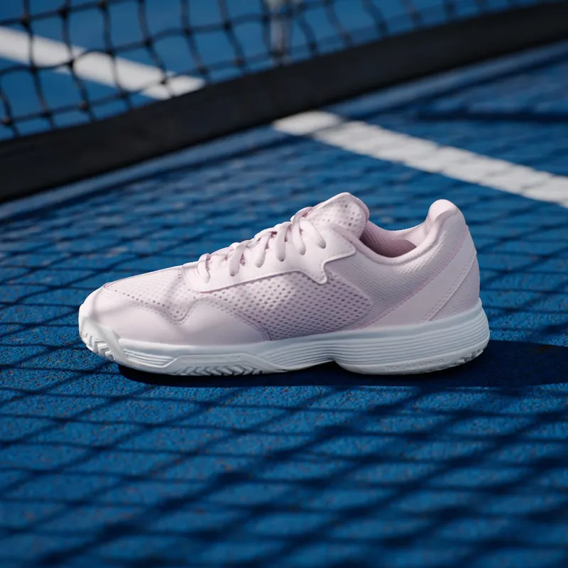 Adidas Courtflash Tennis Kids Distilled Pink / Cloud White / Cloud White (KK3866)