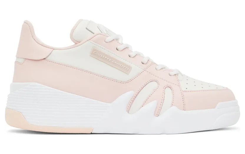 Giuseppe Zanotti Pink & White Talon Sneakers (RM10005-91381)