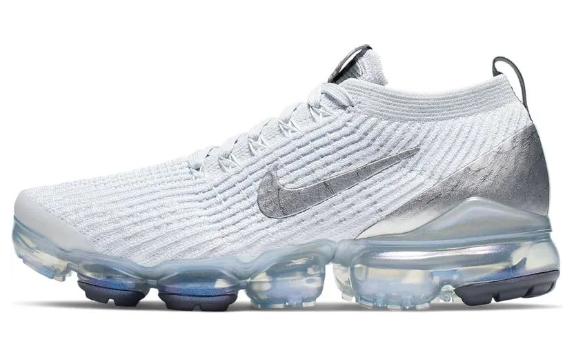 Nike Air VaporMax Flyknit 3 White Reflect Silver (W)