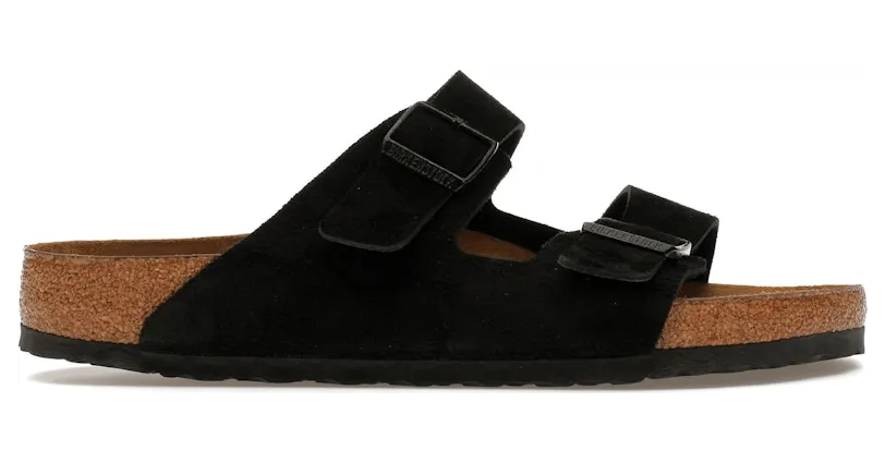 Birkenstock Arizona Soft Footbed Suede Black (0951321)